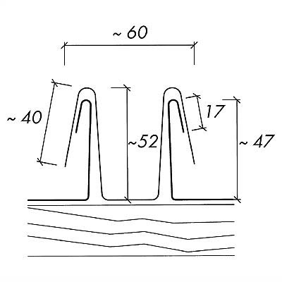 Section cotée