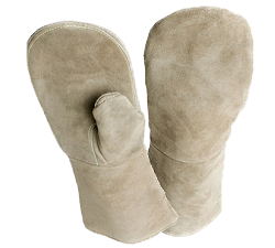 Paire de moufles contre l'abrasion.